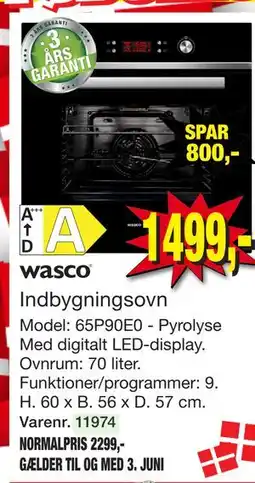 Harald Nyborg Indbygningsovn tilbud