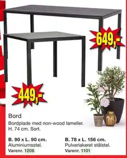 Harald Nyborg Bord tilbud