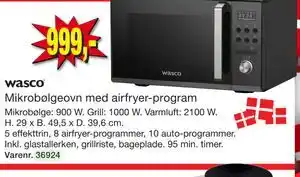 Harald Nyborg Mikrobølgeovn med airfryer-program tilbud
