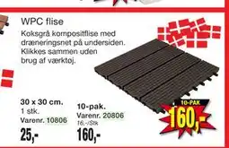 Harald Nyborg WPC flise tilbud