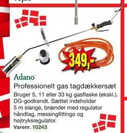 Harald Nyborg Professionelt gas tagdækkersæt tilbud