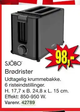 Harald Nyborg Brødrister tilbud