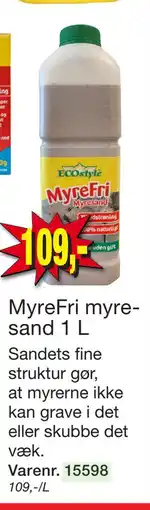 Harald Nyborg MyreFri myresand 1 L tilbud