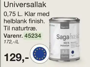 Harald Nyborg Universallak tilbud