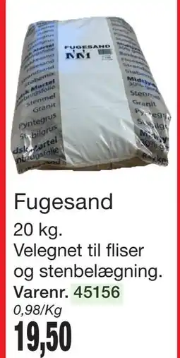 Harald Nyborg Fugesand tilbud