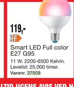 Harald Nyborg Smart LED Full color E27 G95 tilbud