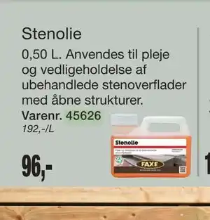 Harald Nyborg Stenolie tilbud