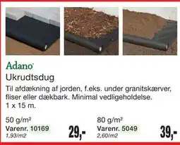 Harald Nyborg Ukrudtsdug tilbud