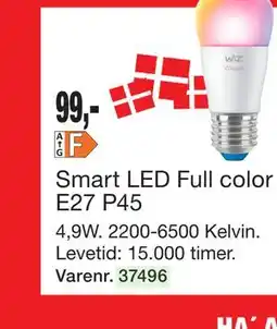 Harald Nyborg Smart LED Full color E27 P45 tilbud