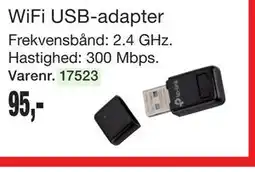 Harald Nyborg WiFi USB-adapter tilbud