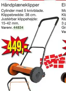 Harald Nyborg Håndplæneklipper tilbud