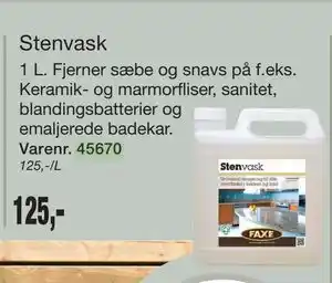 Harald Nyborg Stenvask tilbud