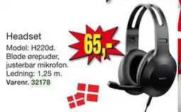 Harald Nyborg Headset tilbud