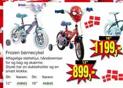 Harald Nyborg Frozen børnecykel tilbud