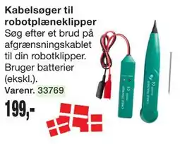 Harald Nyborg Kabelsøger til robotplæneklipper tilbud
