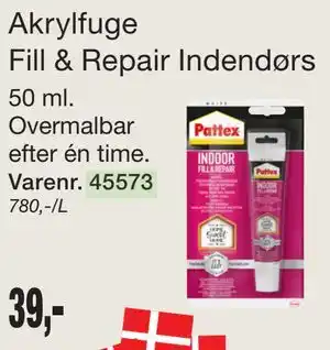 Harald Nyborg Akrylfuge Fill & Repair Indendørs tilbud