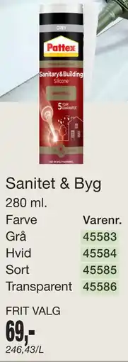 Harald Nyborg Sanitet & Byg tilbud
