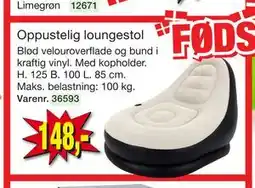 Harald Nyborg Oppustelig loungestol tilbud