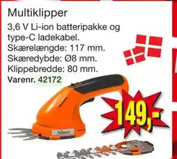 Harald Nyborg Multiklipper tilbud