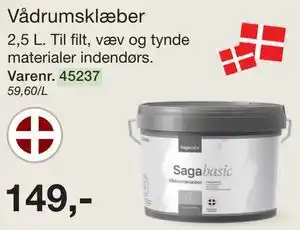 Harald Nyborg Vådrumsklæber tilbud