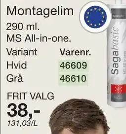 Harald Nyborg Montagelim tilbud