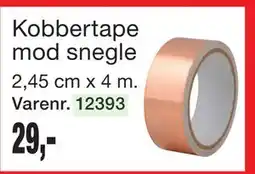 Harald Nyborg Kobbertape mod snegle tilbud