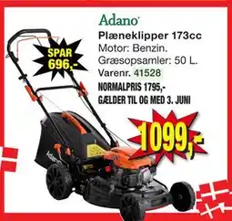 Harald Nyborg Plæneklipper 173cc tilbud