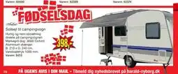 Harald Nyborg Solsejl til campingvogn tilbud