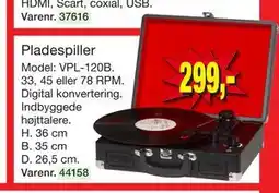 Harald Nyborg Pladespiller tilbud