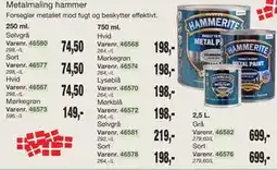 Harald Nyborg Metalmaling hammer tilbud