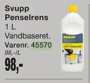Harald Nyborg Svupp Penselrens tilbud