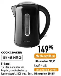 Imerco El-kedel, Medlemspris tilbud