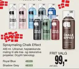 Harald Nyborg Spraymaling Chalk Effect tilbud