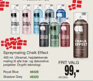 Harald Nyborg Spraymaling Chalk Effect tilbud