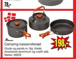 Harald Nyborg Camping kasserollesæt tilbud