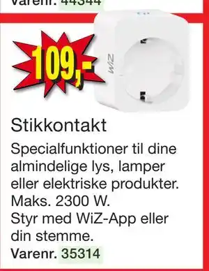 Harald Nyborg Stikkontakt tilbud