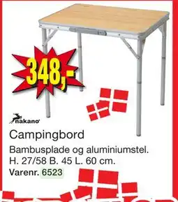 Harald Nyborg Campingbord tilbud