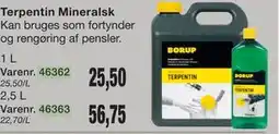 Harald Nyborg Terpentin Mineralsk tilbud