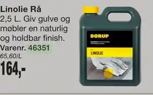 Harald Nyborg Linolie Rå tilbud