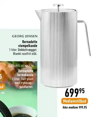 Imerco Bernadotte stempelkande tilbud
