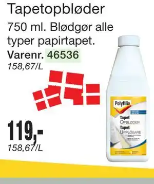 Harald Nyborg Tapetopbløder tilbud