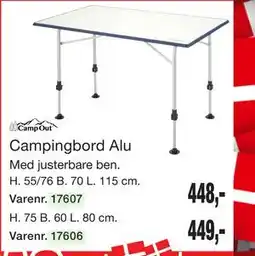 Harald Nyborg Campingbord Alu tilbud