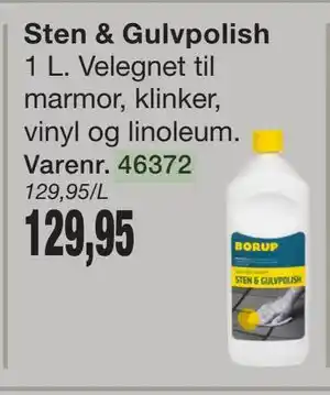 Harald Nyborg Sten & Gulvpolish tilbud