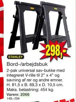 Harald Nyborg Bord-/arbejdsbuk tilbud