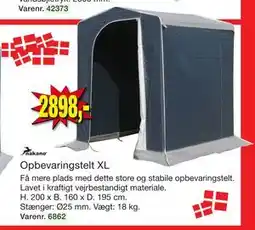 Harald Nyborg Opbevaringstelt XL tilbud