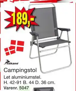 Harald Nyborg Campingstol tilbud