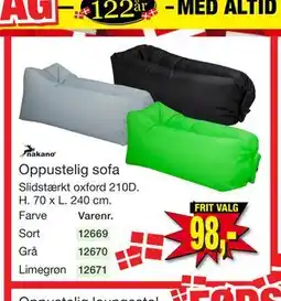 Harald Nyborg Oppustelig sofa tilbud