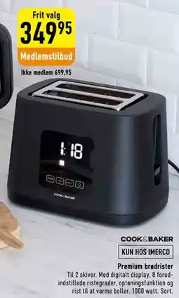 Imerco Premium brødrister tilbud