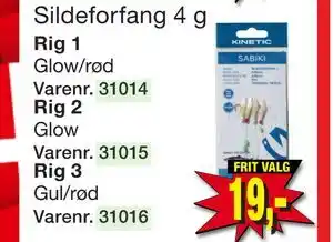 Harald Nyborg Sildeforfang 4 g tilbud