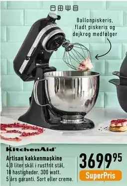Imerco Artisan køkkenmaskine tilbud